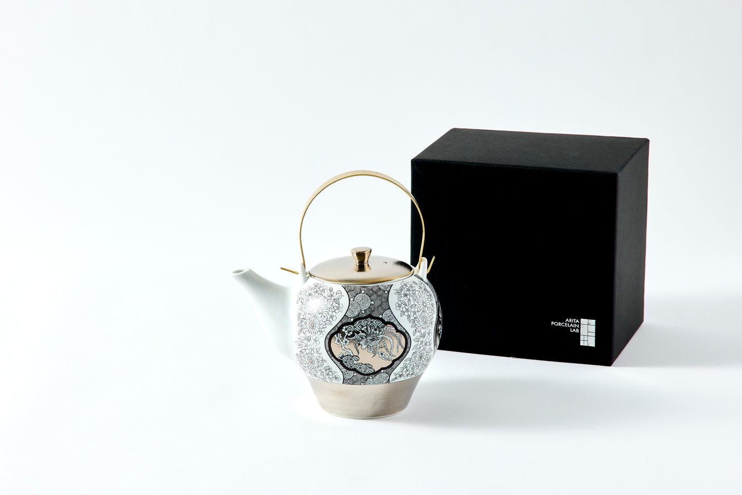 Teapot - JS Mokko Paulownia Motif 600ml