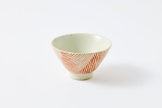 Inban KOUSHI Rice Bowl Hasami Porcelain