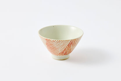 Inban KOUSHI Rice Bowl Hasami Porcelain