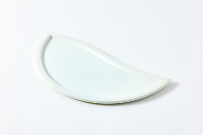 couple plate / matte white