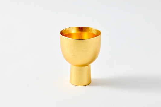pharaoh cup 115 / gold leaf