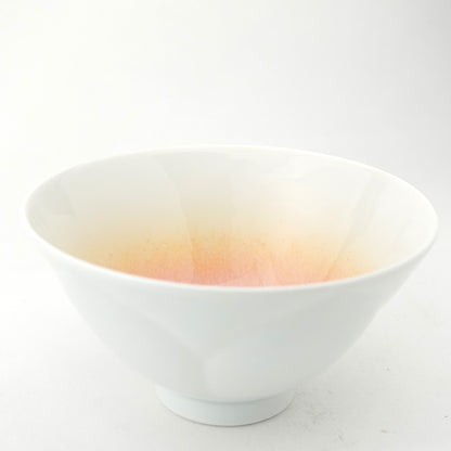 WANOKA Flower-Shaped Rice Bowl OR Arita Porcelain