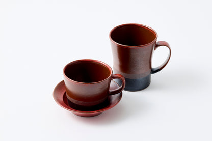 Akatsuki Cup & Saucer Hasami Porcelain