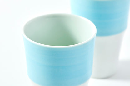 Set of 2 Short Tumblers - Pearl Blue