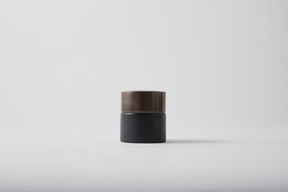 Tea Canister Silver Decor Small