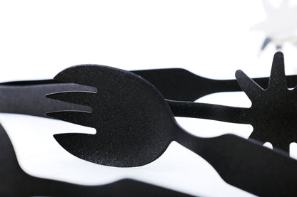 Serve Tong Star Black Finish