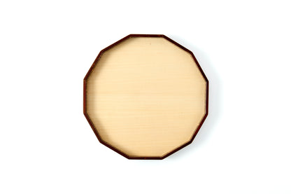 12-Sided Tray (Large) – Maple Wood