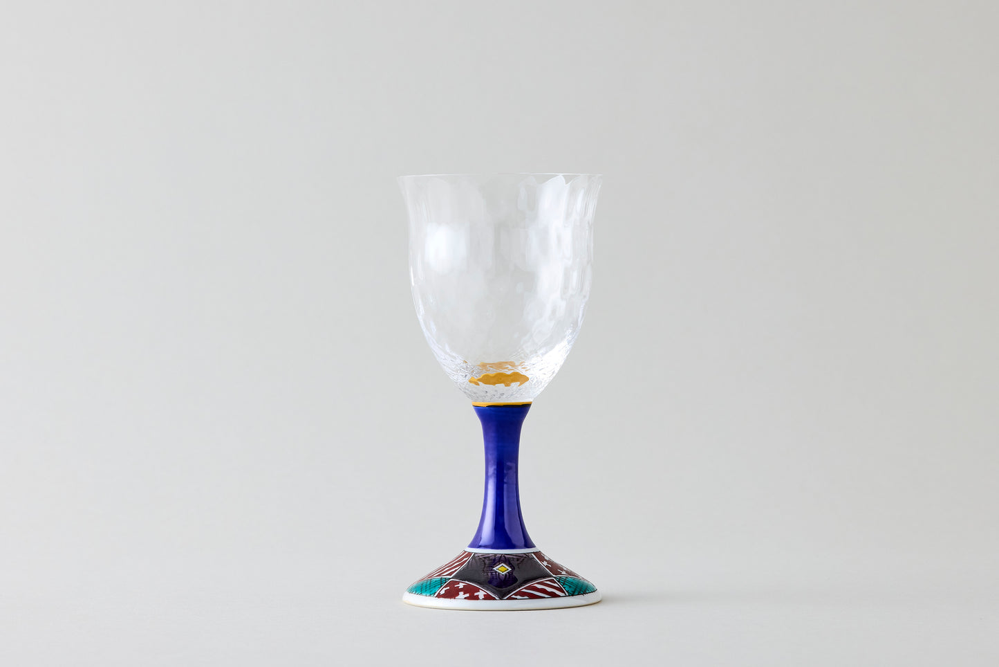 Wine Glass Small (Lattice)-  Ishidatami