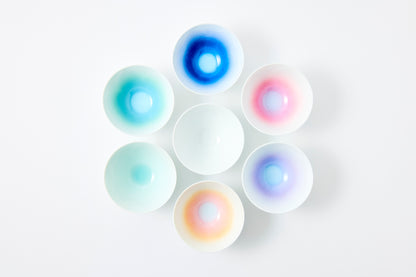 WANOKA Flower-Shaped Rice Bowl OR Arita Porcelain