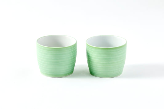 Design Teacup Set - Pearl Green