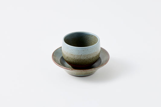 FD Nagi Sencha Teacup & Saucer Hasami Porcelain