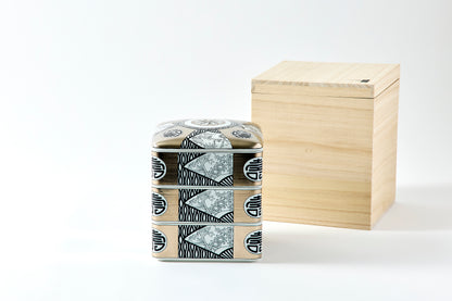 Three-tiered Serving Box - Kotobuki
