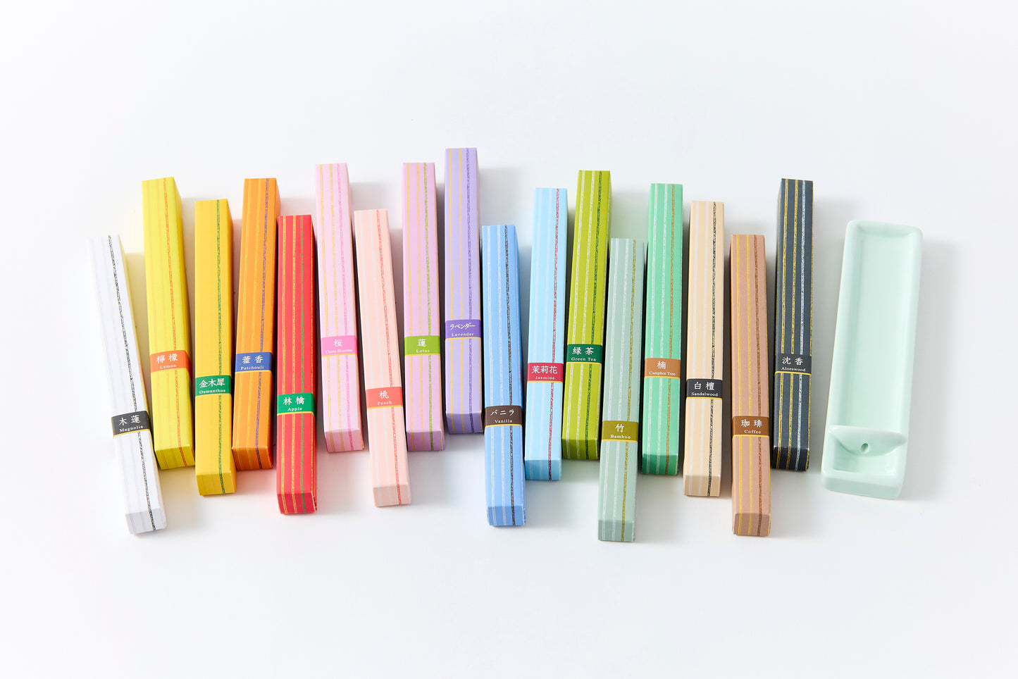Hyakurakukou – Assorted Incense – 17 Varieties