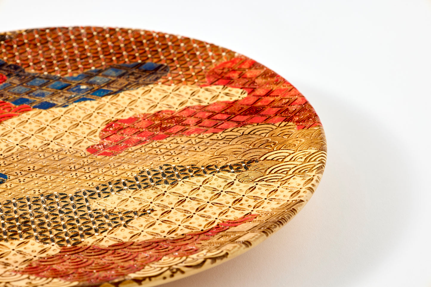 Decorative Plate – Kyo Komon: Sai