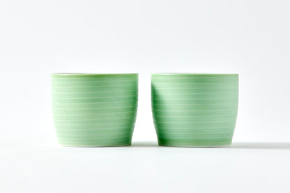 Design Teacup Set - Pearl Green