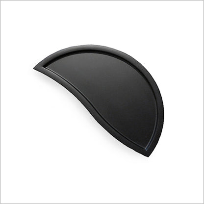couple plate / matte black