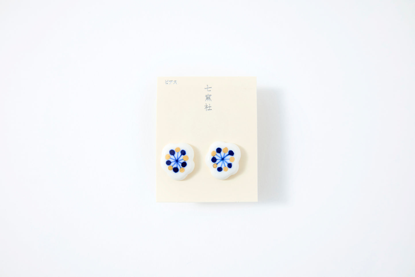 Watagumo Snowflake Large Earrings