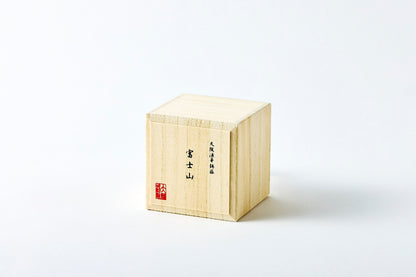 Mt. Fuji Sake Cup Black