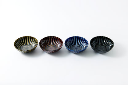 Deep Round Bowl Rikyu Green Large