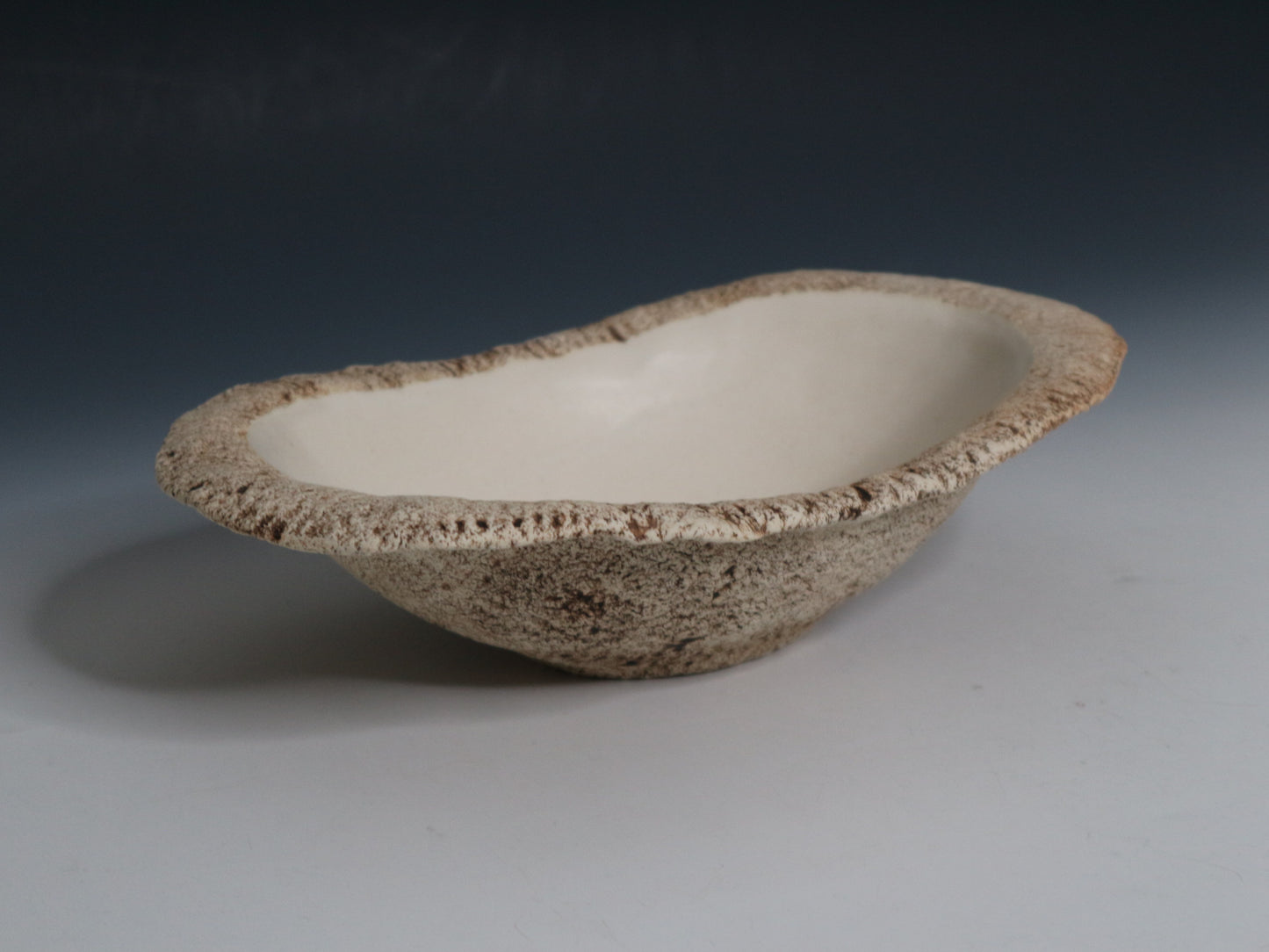 White Oval Bowl (Large)