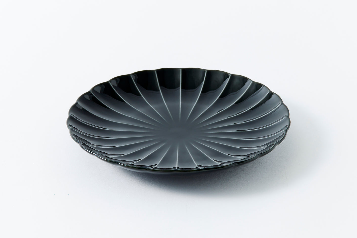 8-inch Plate Ink Black