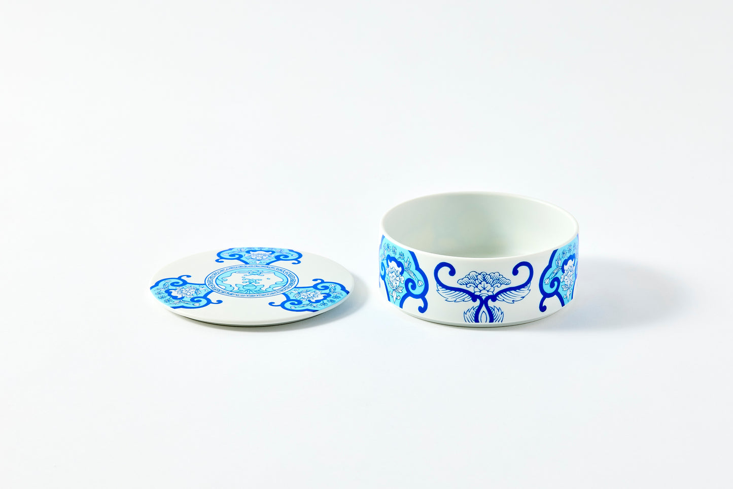 Single-tier Serving Box - JB Ko-Imari Floral Pattern