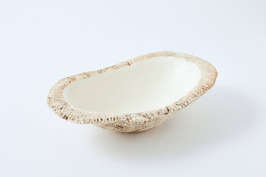 White Oval Bowl (Large)