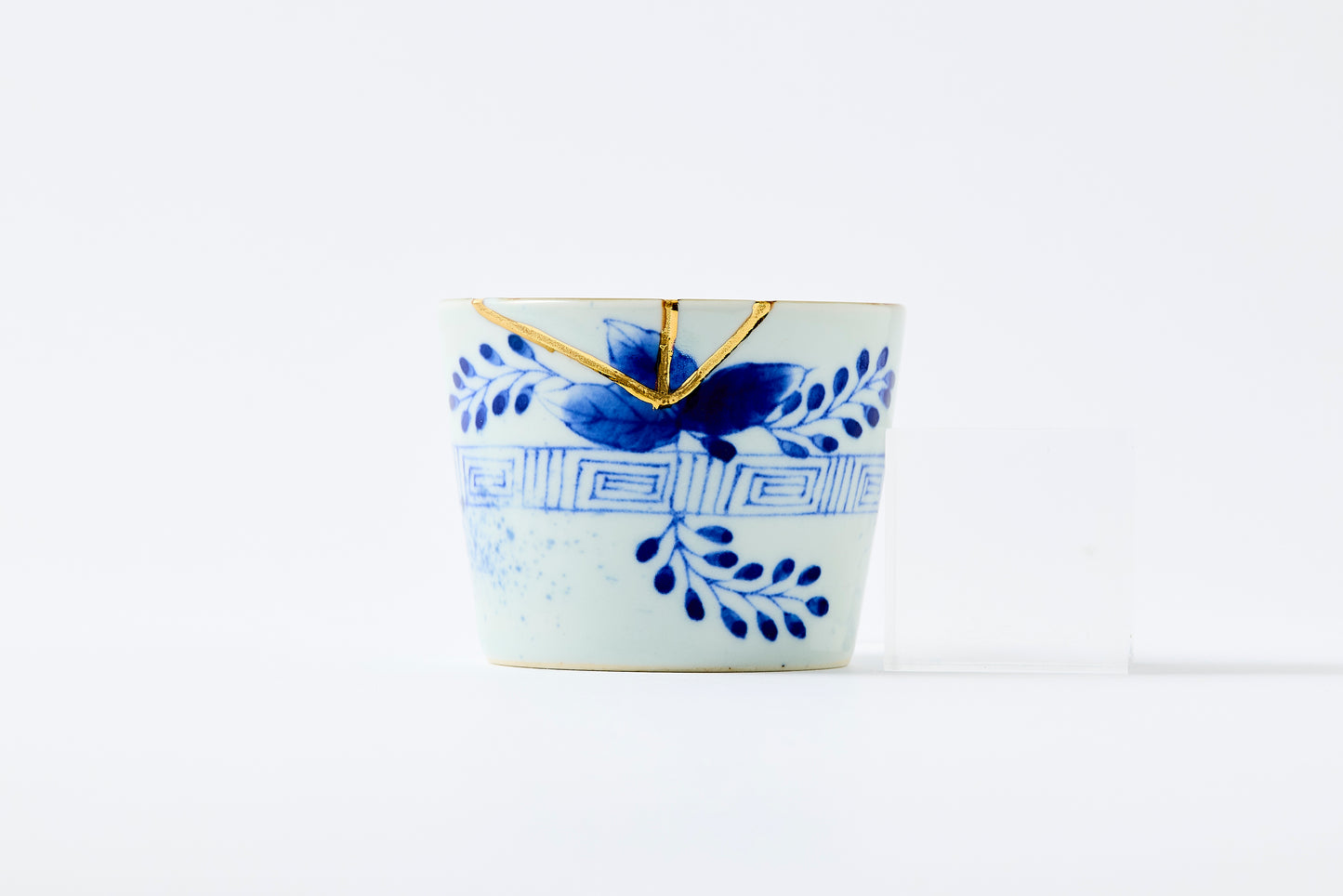Gold Line Kosome Bush Clover Sobachoko Imari Porcelain