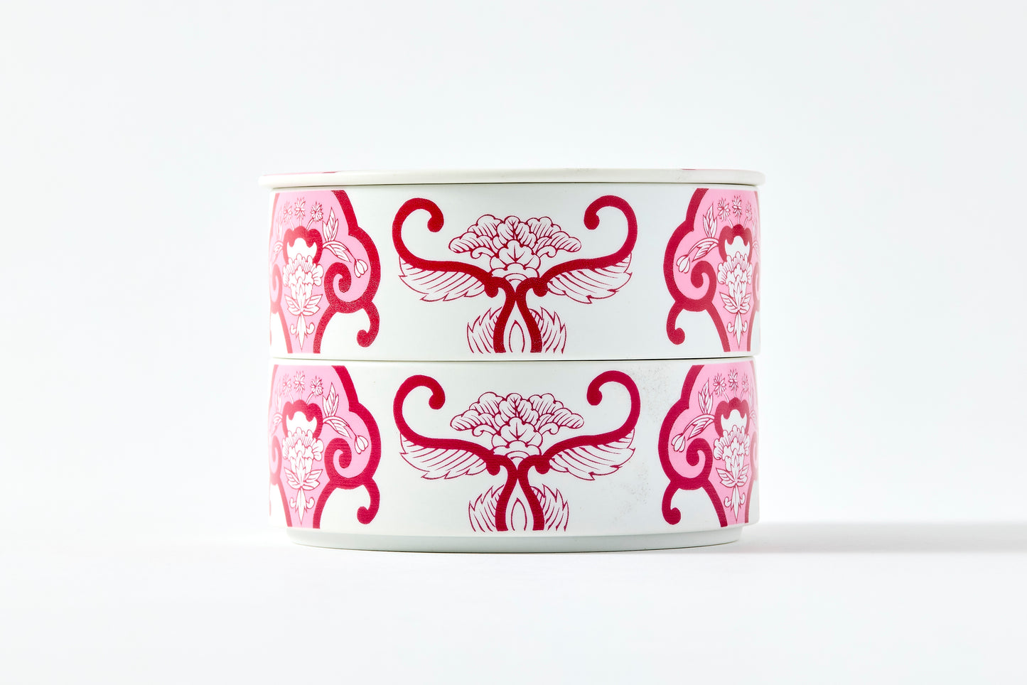 Double-tier Serving Box - JA Ko-Imari Floral Pattern