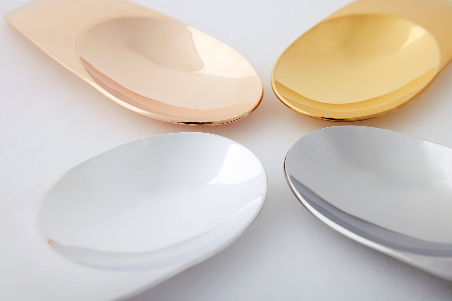 Amuse Spoon Oval 95 (Pink Gold Finish)