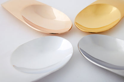 Amuse Spoon Oval 95 (Pink Gold Finish)
