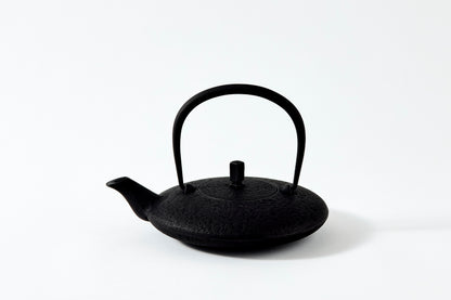 Nanbu Ironware Moon Teapot – Pure Black