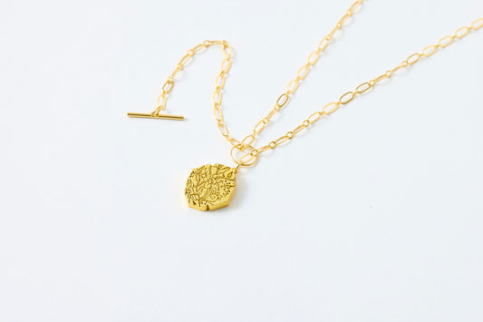 HAKUCESSORY Necklace Beauty Luck Gold