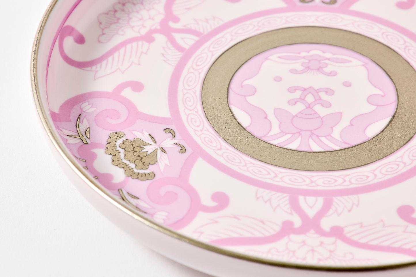 Japanese Round Plate - JC Ko-Imari Floral Pattern