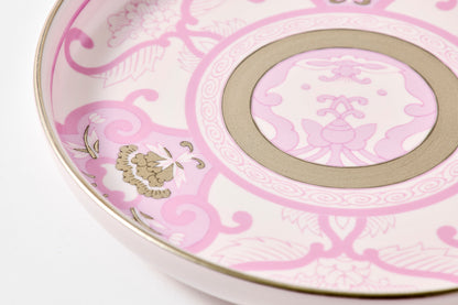 Japanese Round Plate - JC Ko-Imari Floral Pattern