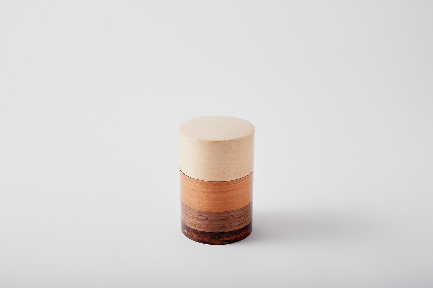 4-Color Tea Canister - Maple
