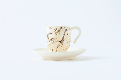 Demitasse Cup & Saucer (White)