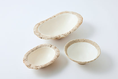 White Oval Bowl (Small)