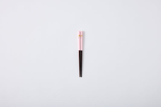 Dishwasher-Safe Moon Rabbit Chopsticks Pink 14.5cm