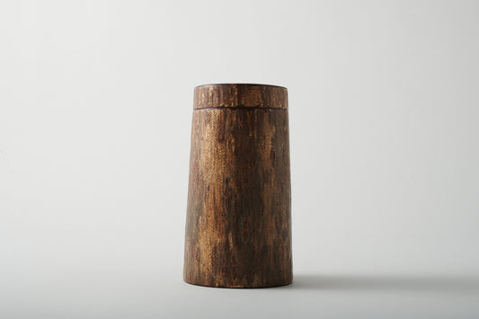 Tea Canister Cone Frosted Decor by Keitaro Arakawa