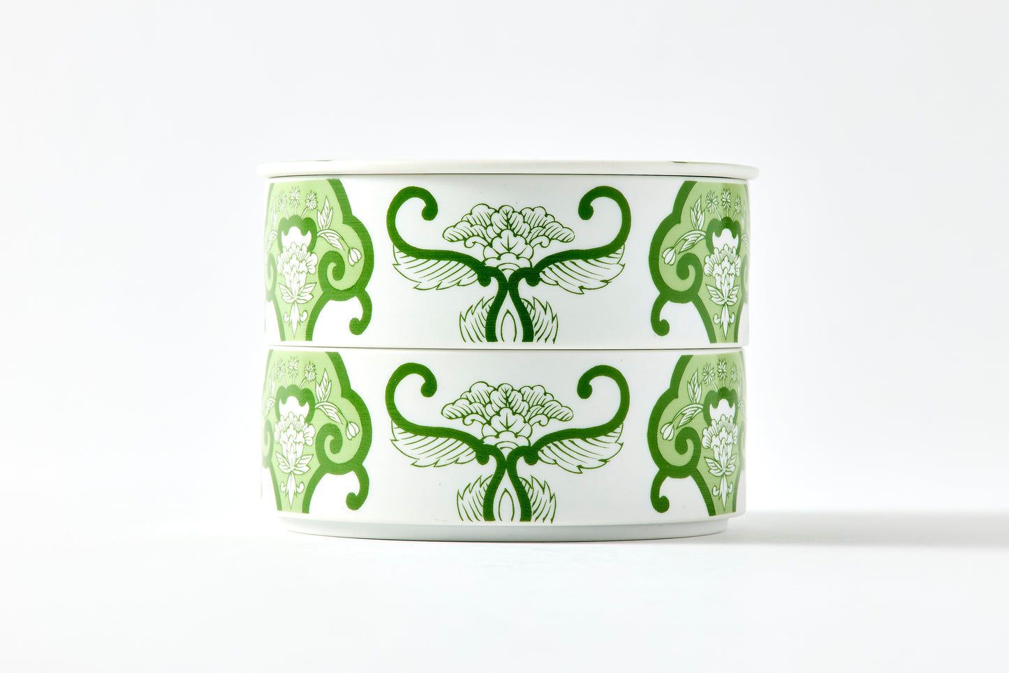 Double-tier Serving Box - JT Ko-Imari Floral Pattern