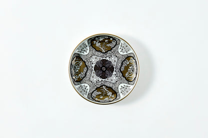 Individual Plate - JS Mokko Paulownia Motif 135mm