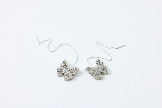 HAKUCESSORY Earrings Good Luck Platinum