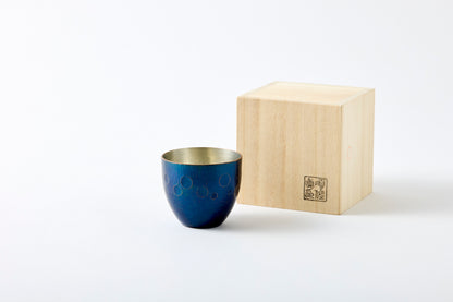 Sake Cup – Gyokuon / Wabisabi Blue