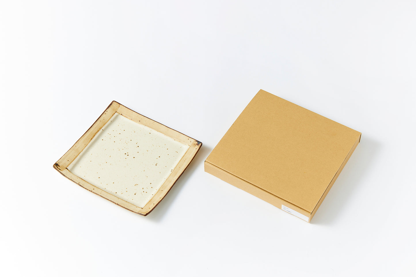 Rounded Square Plate Large Shiron