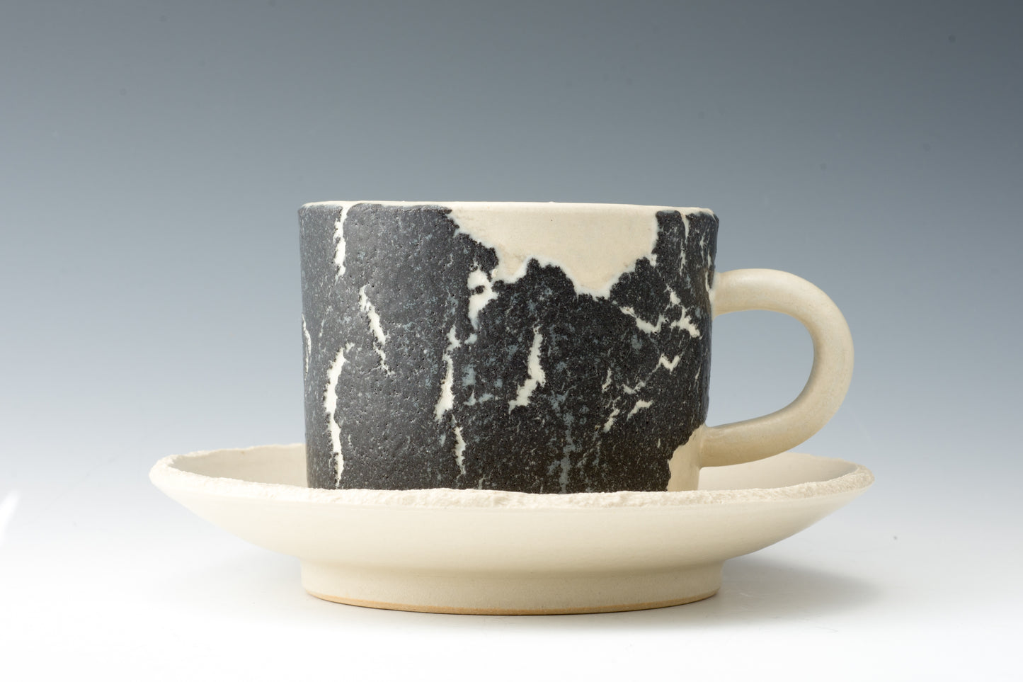 Coffee Cup & Saucer (Straight Type)