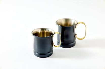 Pure Copper Mug 460ml Black Copper Finish