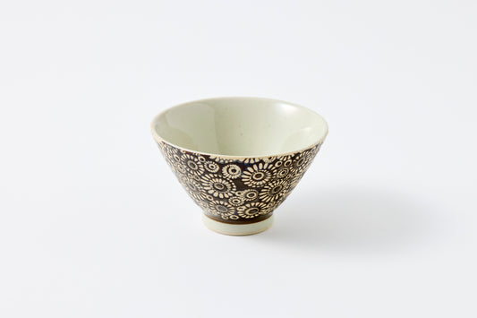 Inban HANA Rice Bowl Hasami Porcelain