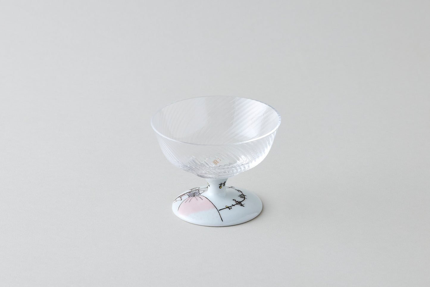 Dessert Glass Medium (Diagonal Cut) - Flute
