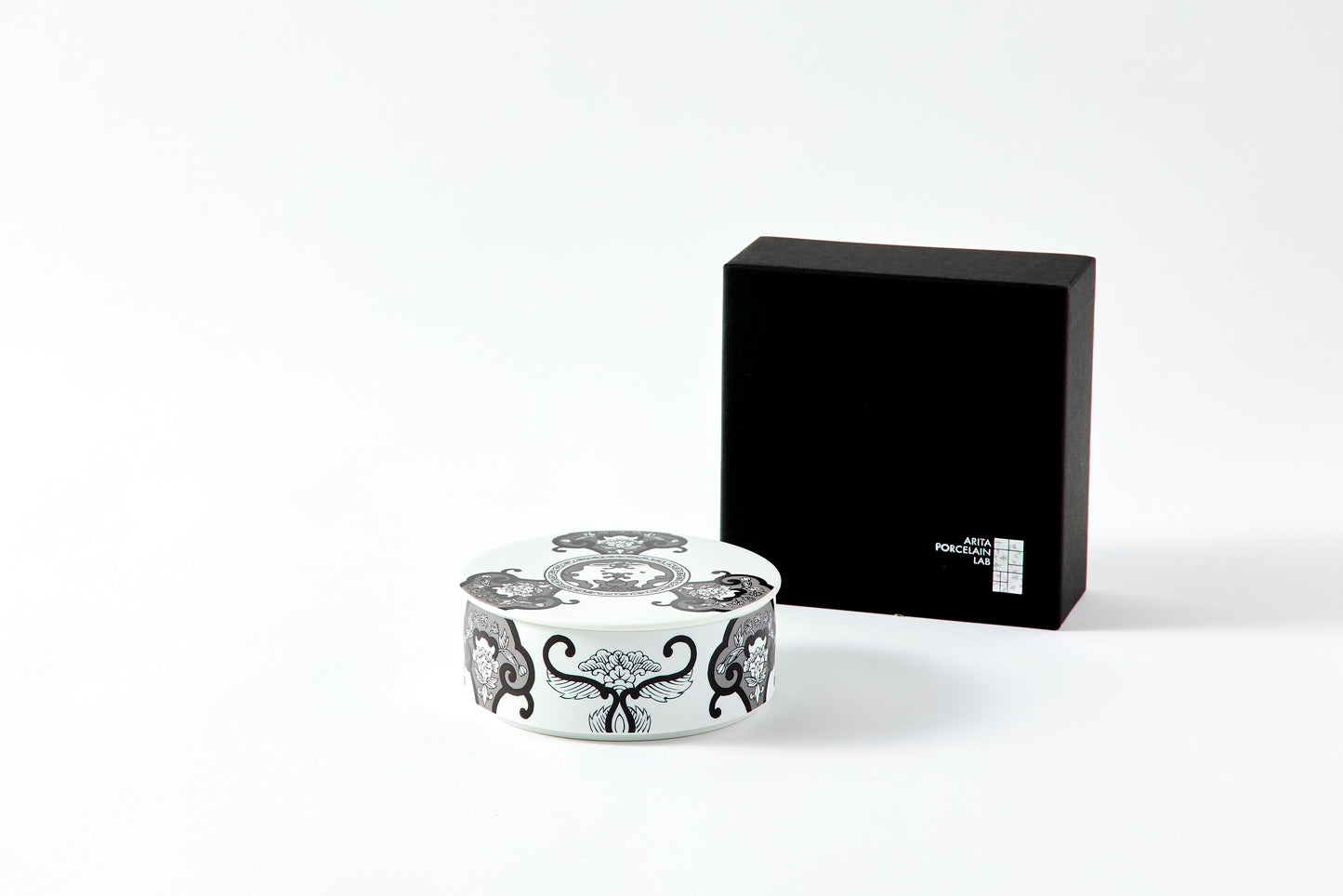 Single-tier Serving Box - JS Ko-Imari Floral Pattern